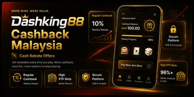 Dashking88 Cashback Malaysia